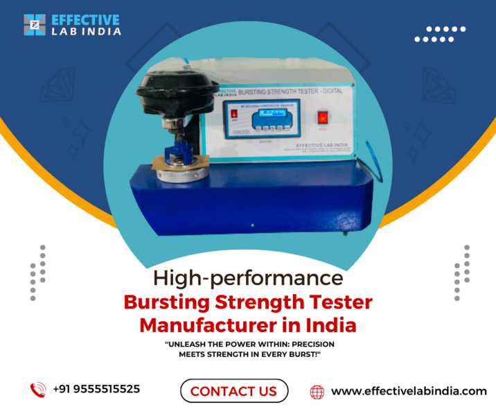 Bursting strength tester manufacturer